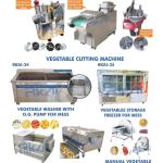 Manual vegetable cutting machine